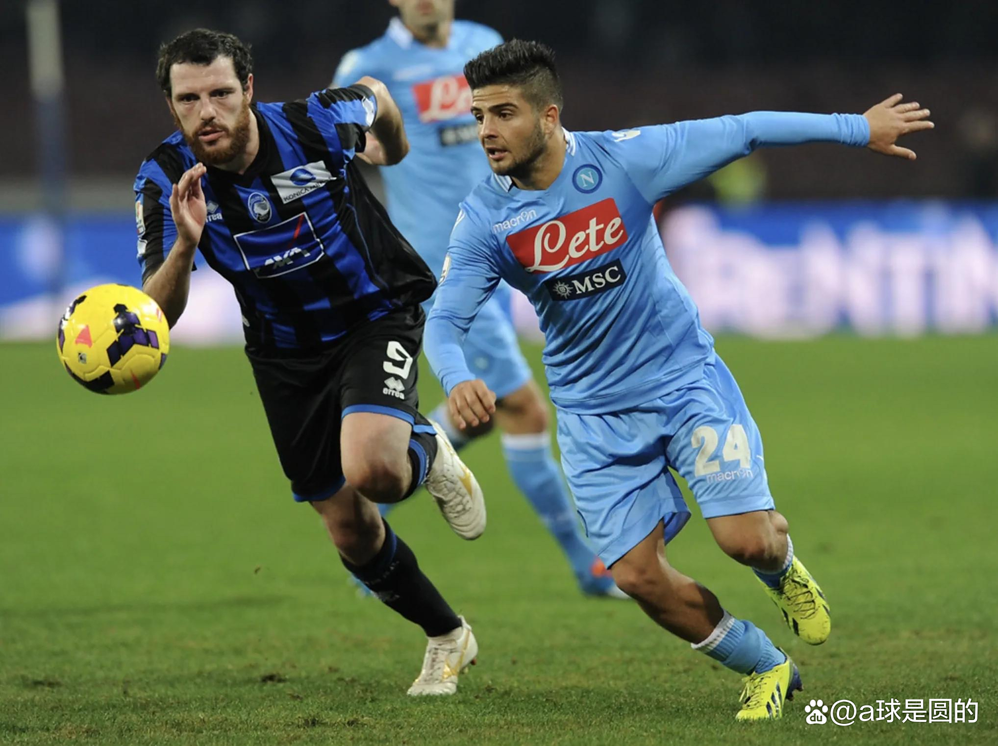 那不勒斯战阿特兰大，出击胜利