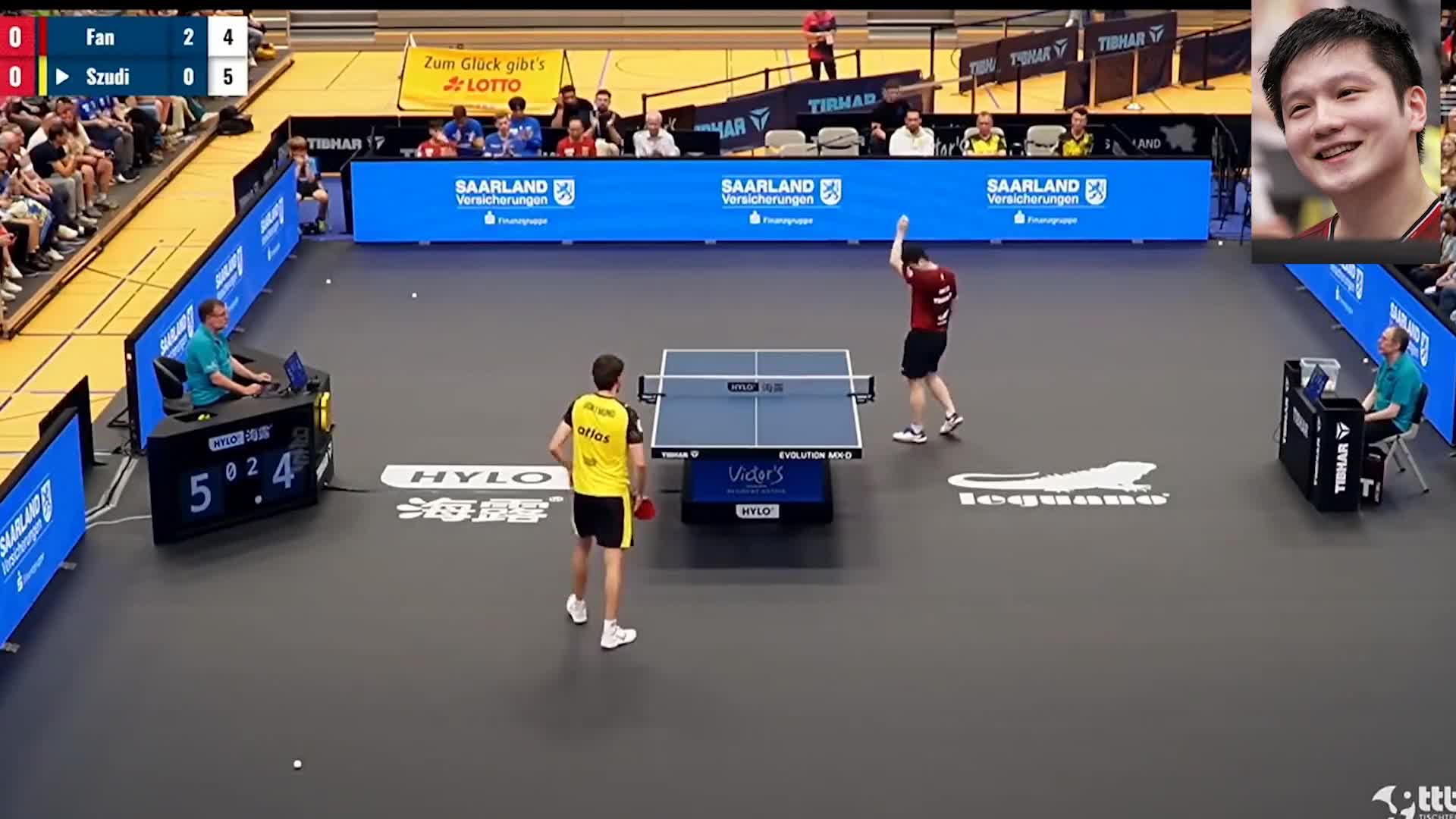 法国队完胜德国队，樊振东统治全场